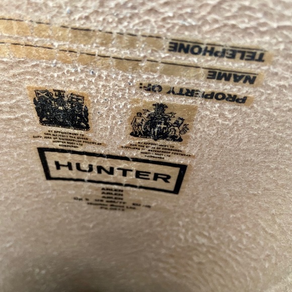 Hunter Rain Boots size 7 - Picture 4 of 4